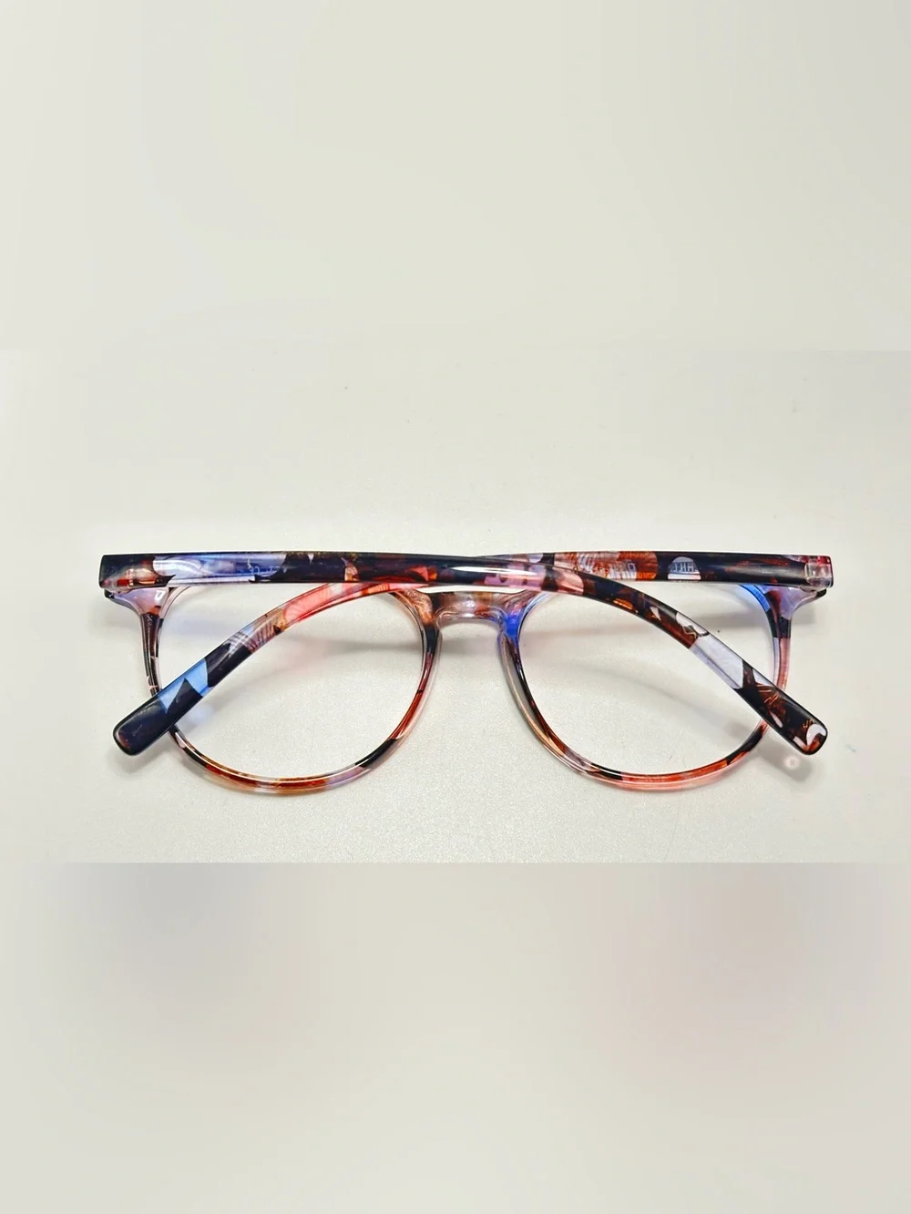 Eyeboydirect Chilling Multi-Color Oval Sunglasses Frames Only